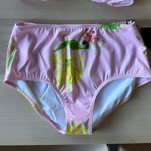 NWT Cynthia Rowley high-waisted bikini bottoms M